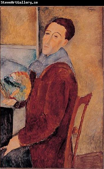 Amedeo Modigliani Self-portrait.